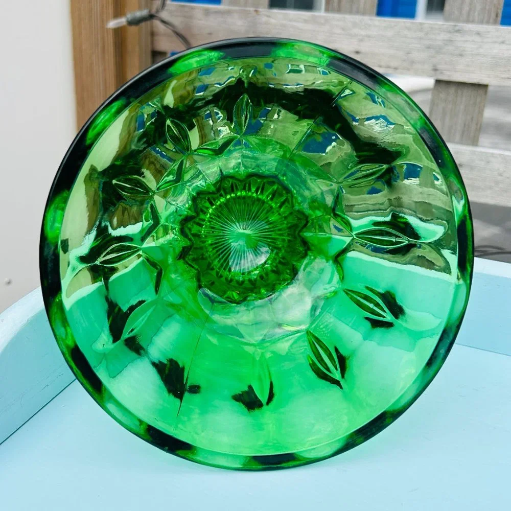 Vintage Anchor Hocking Green Glassware Bundle! - Picture 5 of 15